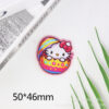 oly-6e975a99c0f5ba72e0809f798e41fa37 Wholesale pink cartoon rabbit peach heart letter Acrylic Flatback OLY Exclusive