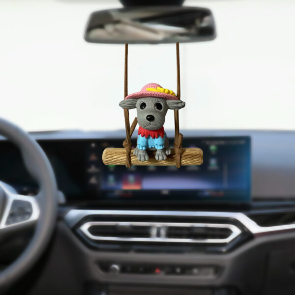 Wholesale Car Swing Puppy Car Rearview Mirror Decorative Pendant