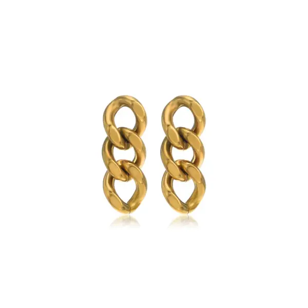 304 Stainless Steel Stainless Steel Earrings