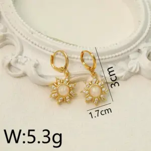 White Earrings