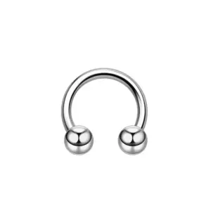 Silver / 1.2mm*12mm*3mm Ball