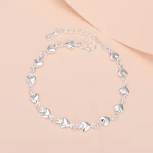 A Heart Bracelet (Silver)