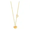 oly-6f0f6279fb3f8e8452e55a41c3067001 Wholesale Jewelry Lady Heart Shape 304 Stainless Steel Plating Pendant Necklace Cable Chain