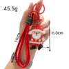 Wholesale Cute Christmas children's bag keychains and charms