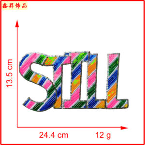 Heated melt glue*color*letter*still*14*24cm