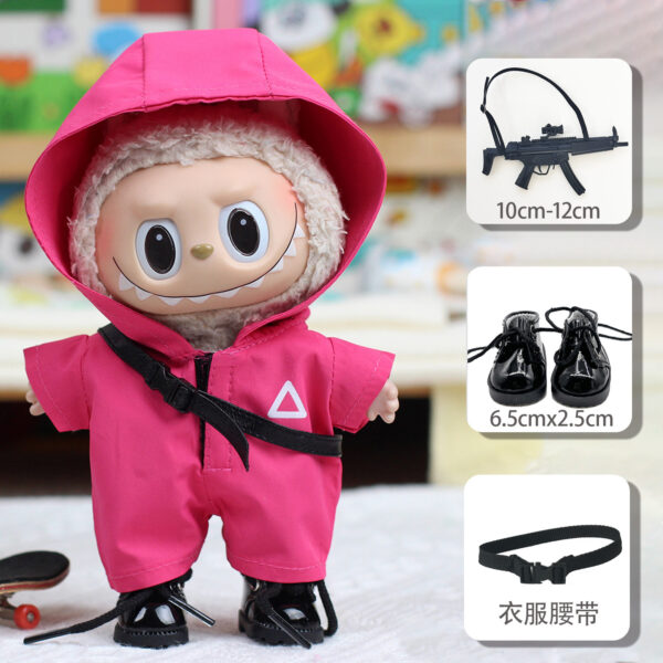 Wholesale Only Clothes 17cm Rag Doll Clothes Doll Clothes