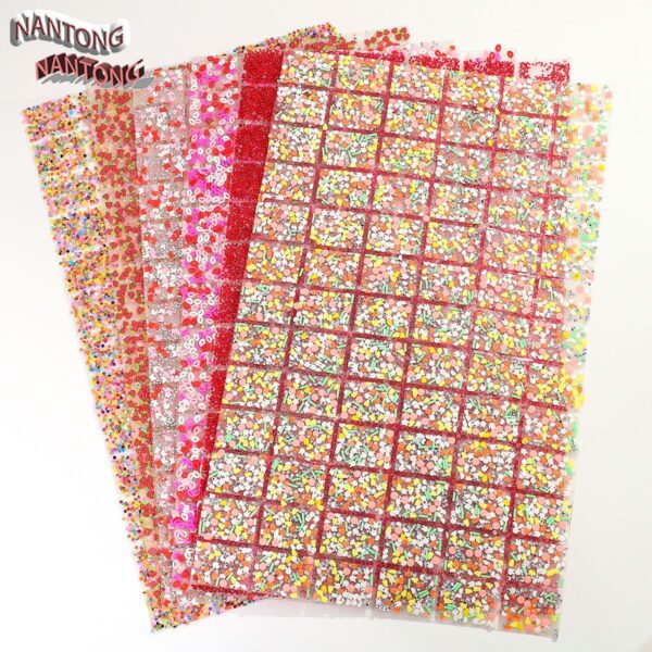 Wholesale Geometric Special-Shaped Resin -Melt Double-Sided Adhesive-Backed Diamond Piece DIY Pen Sticker Diamond Clothing Nail Art Table Pillow Cushion