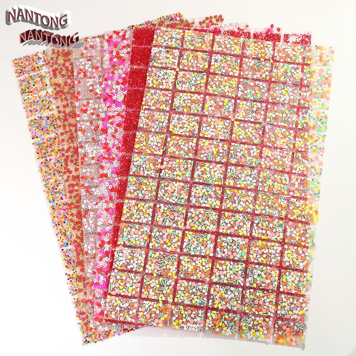 Wholesale Geometric Special-Shaped Resin Hot-Melt Double-Sided Adhesive-Backed Diamond Piece DIY Pen Sticker Diamond Clothing Nail Art Table Pillow Cu