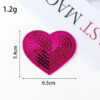 oly-6f2f53cebfbb4df4215b44a111a44705 Wholesale Glitter sequined fabric patches, multi-colored star patches