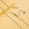 Wholesale 304 Stainless Steel Titanium Steel Solid Color Vacuum Plating Real Gold Plated 18K Gold Hip-Hop Waterproof Non Tarnish Blade Chain Necklace