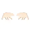 oly-6f38121e89e4da67a8ebce60c2936c74 Wholesale PVD Coated 18K Gold Real Gold Plated Animal 304 Stainless Steel Fashion Waterproof Non Tarnish Ear Studs