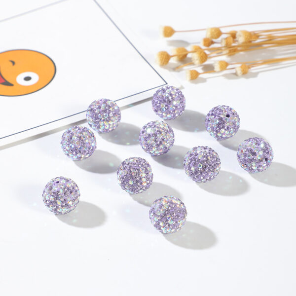 Wholesale 16mm High-Density Starry Sky Mobile Phone Chain, Bag Chain Accessory, Bead Pen Accessory, DIY Jewelry