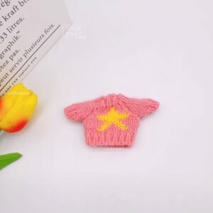 Rx130 sweater-pink starfish