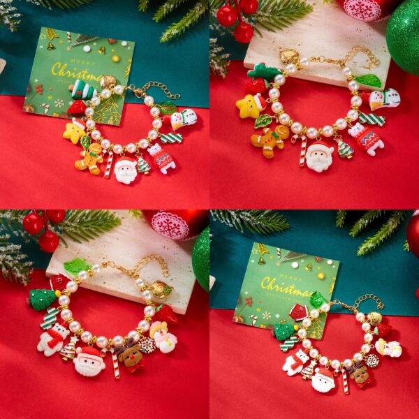 Wholesale Cute Christmas Pearl Bracelet