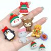 Wholesale 3D Santa Claus Beads for Christmas