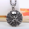 oly-6f67066b97901ce06ae9fda3f9580abf Wholesale European and American Cross-Border Jewelry Pendant Necklace Men's Exotic Metal Necklace Versatile Personality