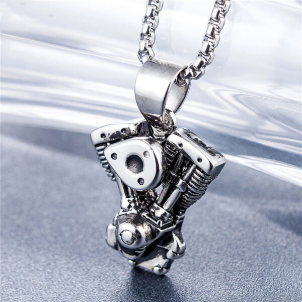 oly-6f6d30d37c8c468a6a595c8b2b85b41d Wholesale Promotional AliExpress Men Retro Motorcycle Stainless Steel Chain Punk Gothic Moto Engine Engine Necklace