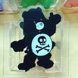 B231 dirty word rainbow bear pen holder