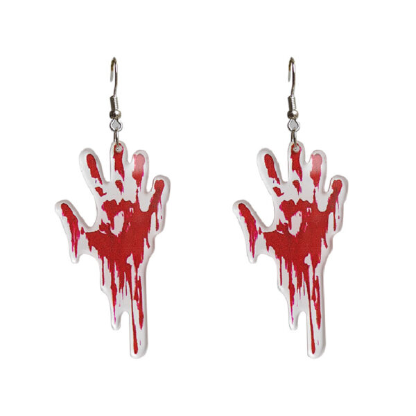 Wholesale Halloween Horror Acrylic Earrings