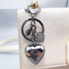 Wholesale Heart-shaped diamond keychains