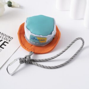 Wholesale New Candy-Colored Creative Hat Shape Fashionable Keychain Sweetheart Mini Creative Pendant Heart Shape