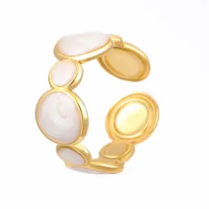 55 18K Real Gold round Combination DZ-622