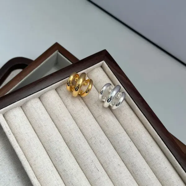 Wholesale 1 Piece Simple Style C Shape Plating Copper Ear Clips