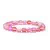 Wholesale Simple Style Multicolor Moonstone Beaded Bracelets