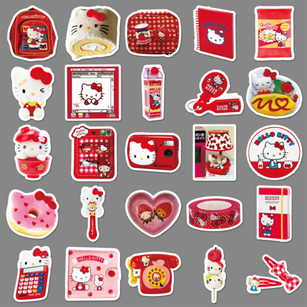 Wholesale 50 pcs/pack Cat Graffiti Stickers Small Fresh Girly Style Stickers OLY Exclusive