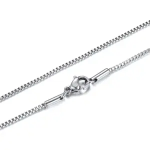 Box Chain 2mm * 45cm / Steel Color