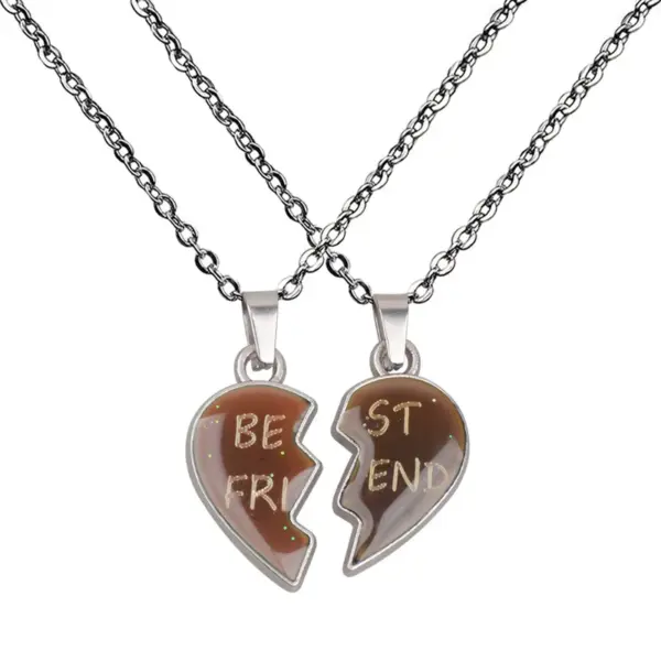 Wholesale Jewelry Fashion Wings 201 Stainless Steel Zinc Alloy White-Plated K Plating Necklace