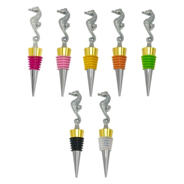 oly-6fe203bde4a638e86d0d992b860a0ffe Wholesale Haima dual-color electroplated wine stopper, red wine stopper