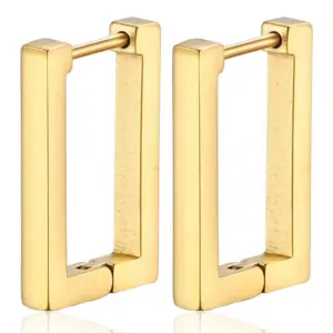 Flat Rectangular Gold One MS-093