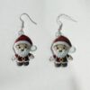 Wholesale Acrylic Knitted Festive Santa Pendant Earrings Cute Personality Holiday