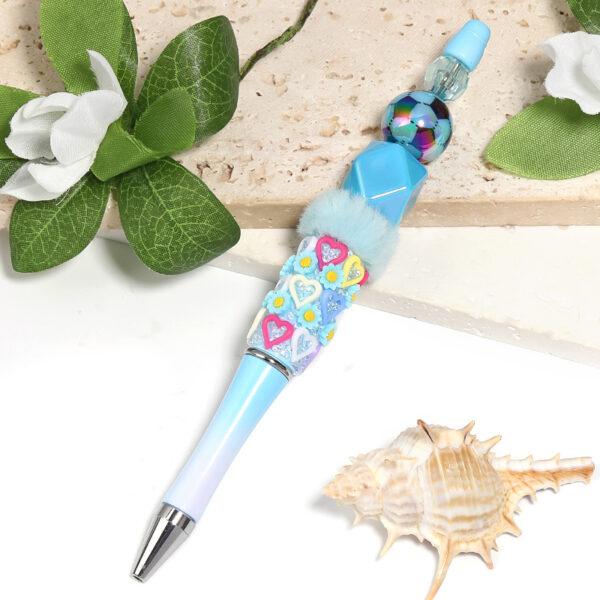 Wholesale Acrylic Colorful Soccer Beads