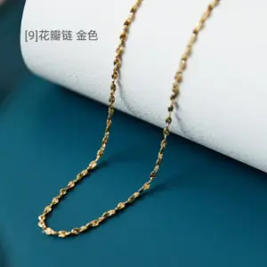 [9] Petal Chain Gold 45cm