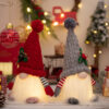 Wholesale Christmas Knitted Hat with Lights Doll Ornaments