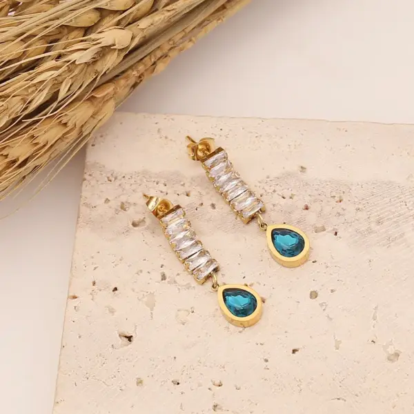 PVD Coated 18K Gold Real Gold Plated Eye Stainless Steel Fashion Waterproof Non Tarnish 304 Stainless Steel Necklace