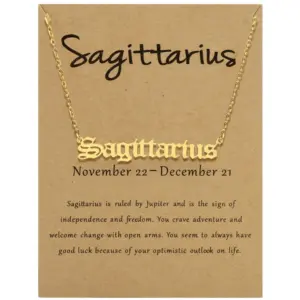 Sagittarius / Gold
