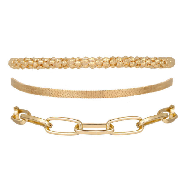 oly-706b95a5db260c1cee96f0b60b2c0613 Wholesale 52004 Europe and the United States cross-border new snake bone chain multi-layer bracelet creative retro personality metal chain bracelet