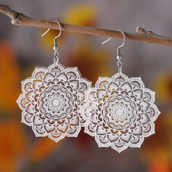 Wholesale Ethnic Bohemian Flower Earrings