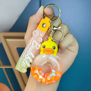 M0179#Quicksand sanrio donut-little yellow duck