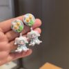 oly-708e1595e28a9648e3ffccbe7ca9d637 Wholesale original cute circus doll 925 sier pin earrings tide play cute cartoon