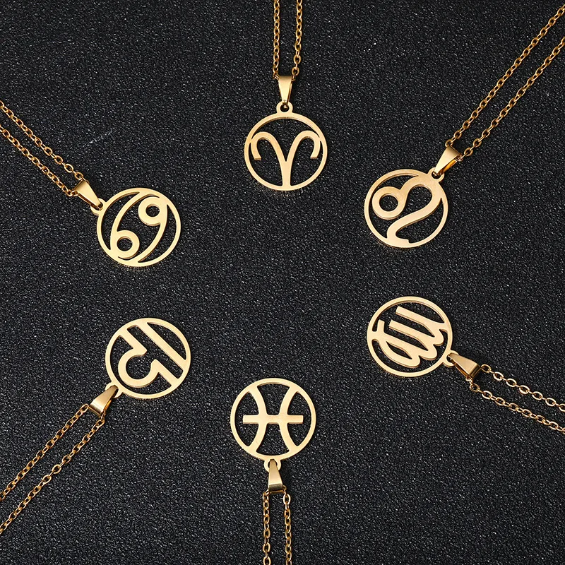 Wholesale Water Plating 18K Gold Plated Contion Stainless Steel Simple Style 304 Stainless Steel Necklace