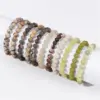 Wholesale Retro Geometric Natural Stone Beaded Bracelets