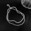 Wholesale Geometric 925 Sterling Silver Copper Original Design Wristband Bracelets