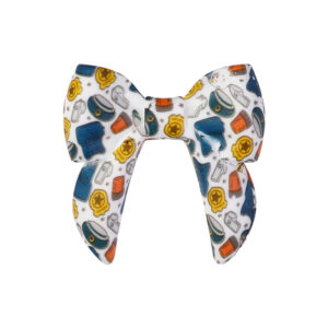 D89-Jingcha-40mm-3D Watermark Bow