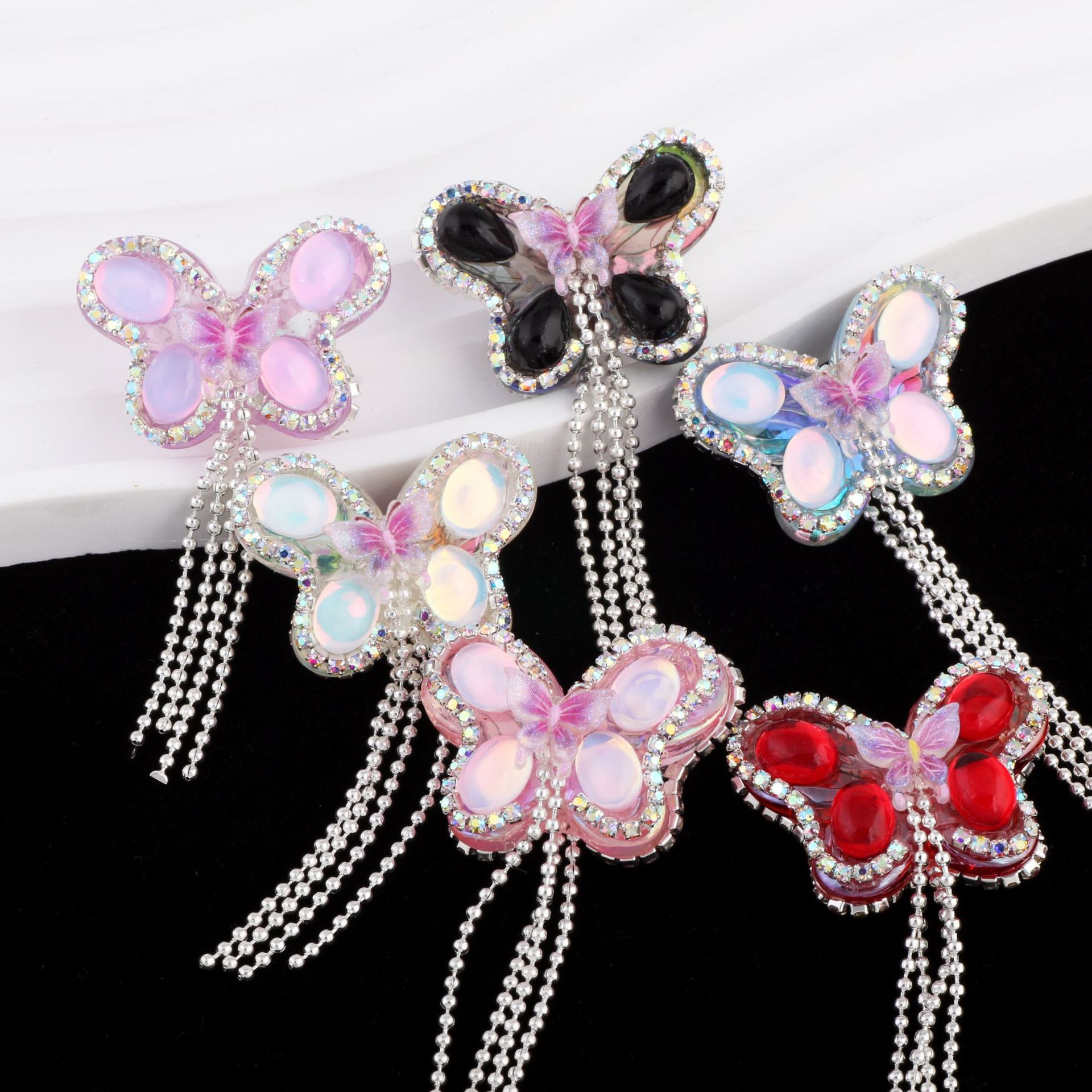 Wholesale Butterfly Tassel Beads DIY Aessories