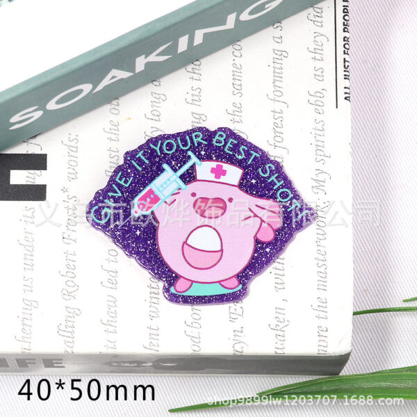 Wholesale Cute Cartoon Letter Jewelry Acrylic