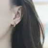 oly-70bc96bedcc4b755500ad6f1c035b619 Wholesale PVD Coated Real Gold Plated 18K Gold 304 Stainless Steel Fashion Waterproof Non Tarnish Earrings
